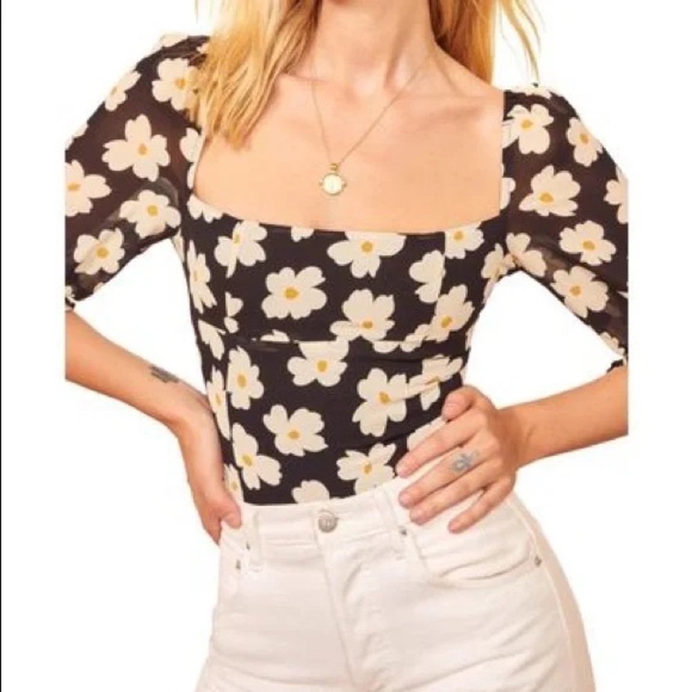 Reformation Georgia Daisy Top